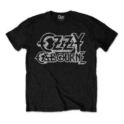 Tričko Vintage Logo Ozzy Osbourne XXL