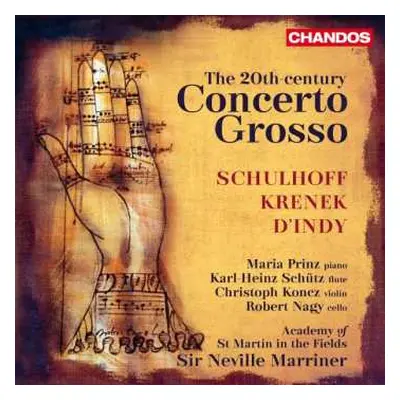 CD Erwin Schulhoff: The 20th - Century Concerto Grosso