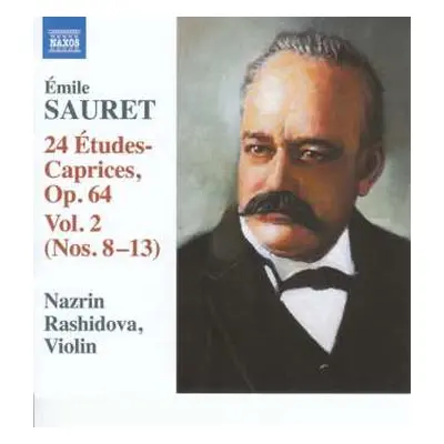 CD Émile Sauret: 24 Etudes-caprices Op.64 Vol.2