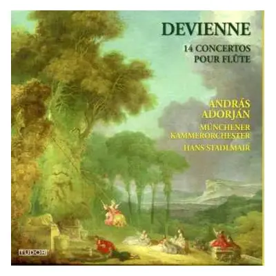 4CD François Devienne: 14 Concertos Pour Flute