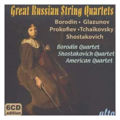 6CD Alexander Borodin: Great Russian String Quartets