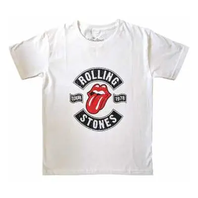 The Rolling Stones Kids T-shirt: Us Tour 1978 (5-6 Years) 5-6 let