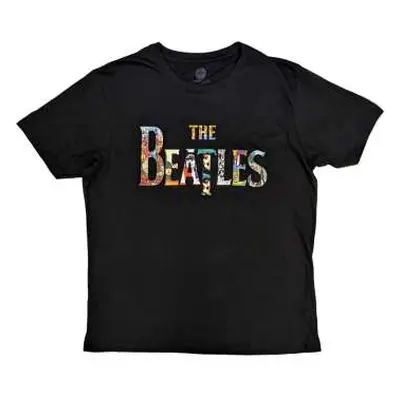 The Beatles Unisex T-shirt: Logo Treatment (small) S