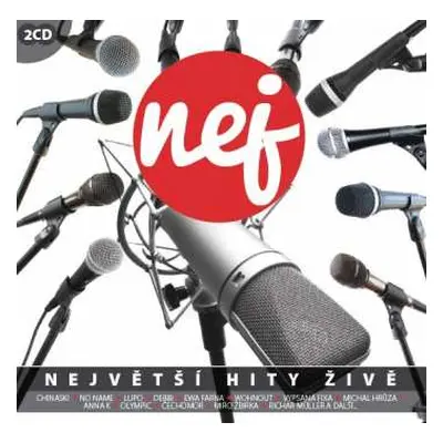 2CD Various: Nej Největší Hity Živě