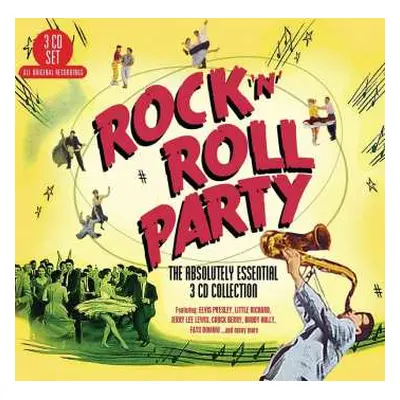 3CD Various: Rock 'N' Roll Party