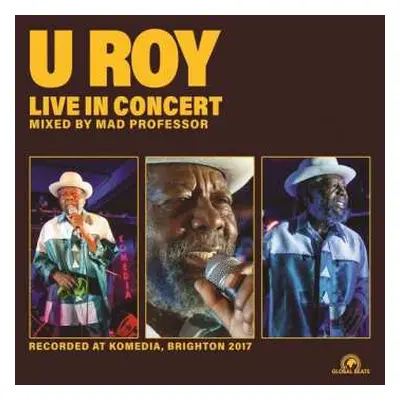 LP U-Roy: Live In Concert