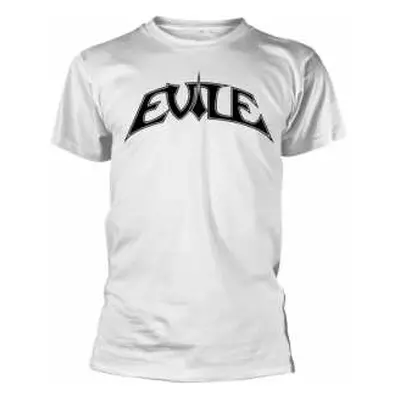 Tričko Logo Evile (white Ts/black Print) XXXL