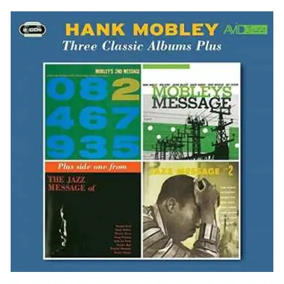 2CD Hank Mobley: Three Classic Albums Plus