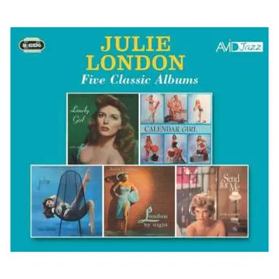 2CD Julie London: Five Classic Albums