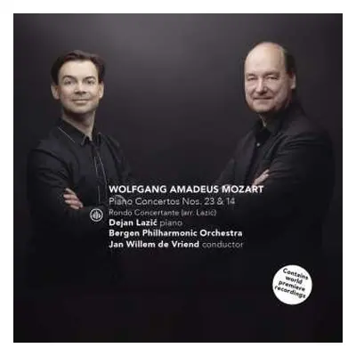 CD Wolfgang Amadeus Mozart: Klavierkonzerte Nr.14 & 23