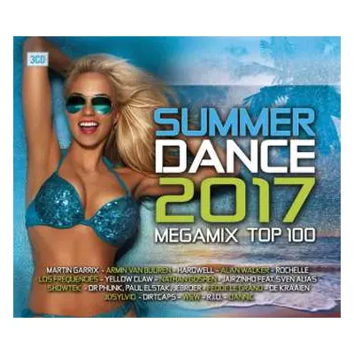 3CD Various: Summer Dance 2017/megamix Top 100