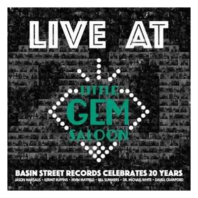 CD Various: Live At Little Gem Saloon: Basin Street Records Celebrates 20 Years