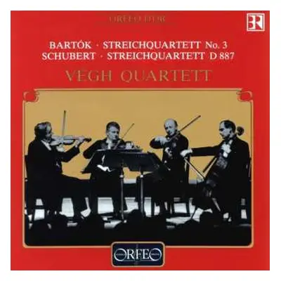 CD Franz Schubert: Streichquartett N°3 / Streichquartett D 887