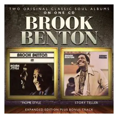 CD Brook Benton: Home Style / Story Teller: 2 On 1 Expanded Edition