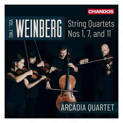 CD Mieczysław Weinberg: String Quartets, Volume 2