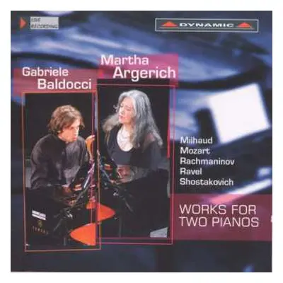 CD Wolfgang Amadeus Mozart: Martha Argerich & Gabriele Baldocci