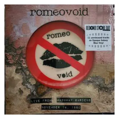 LP Romeo Void: Live From Mabuhay Gardens, November 14, 1980 CLR