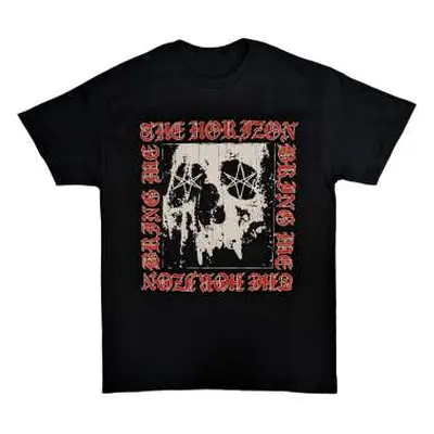 Bring Me The Horizon Unisex T-shirt: Metal Logo Skull (small) S