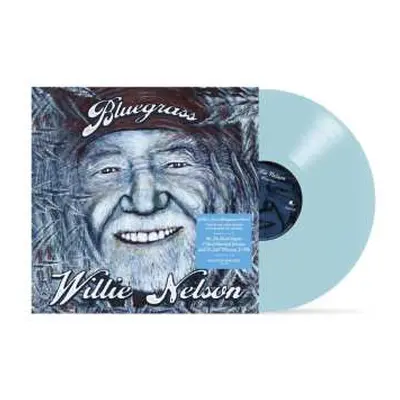 LP Willie Nelson: Bluegrass (blue / Clear Vinyl)