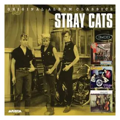 3CD/Box Set Stray Cats: Original Album Classics