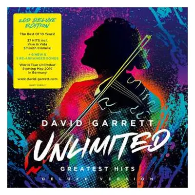 2CD David Garrett: Unlimited, Greatest Hits, Deluxe Version DLX | LTD