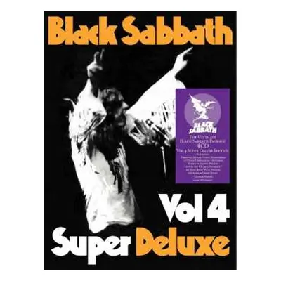 4CD/Box Set Black Sabbath: Black Sabbath Vol 4 Super Deluxe DLX