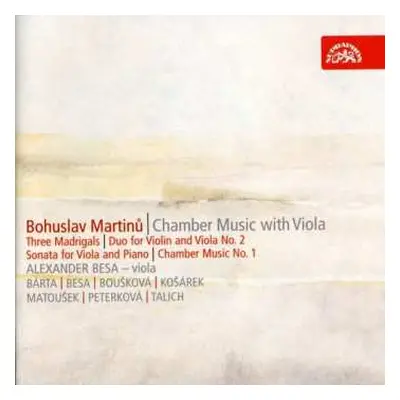 CD Bohuslav Martinů: Martinu: Chamber Music With Viola