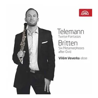 CD Vilém Veverka: Telemann: Fantasie - Britten: Metamor