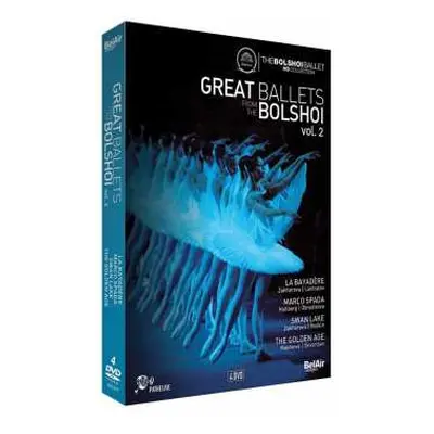 4DVD Various: Bolshoi Ballett - Great Ballets From The Bolshoi Vol.2