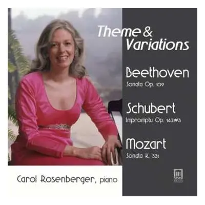 CD Ludwig van Beethoven: Carol Rosenberger - Theme & Variations