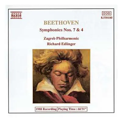 CD Ludwig van Beethoven: Symphonies Nos. 7 & 4