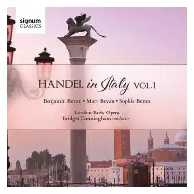 CD Georg Friedrich Händel: Händel In Italy Vol.1