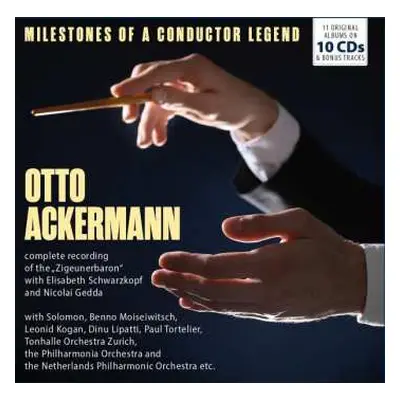 10CD Otto Ackermann: Otto Ackermann - Milestones Of A Conductor Legend