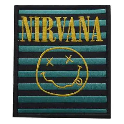 Nášivka Logo Nirvana & Smiley Stripes