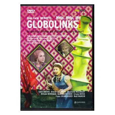 DVD Gian Carlo Menotti: Help, Help the Globolinks! [film opera, 1969, sung in German]]