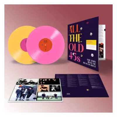 2LP Deacon Blue: All The Old 45s: The Very Best Of (pink / Yellow Vinyl)