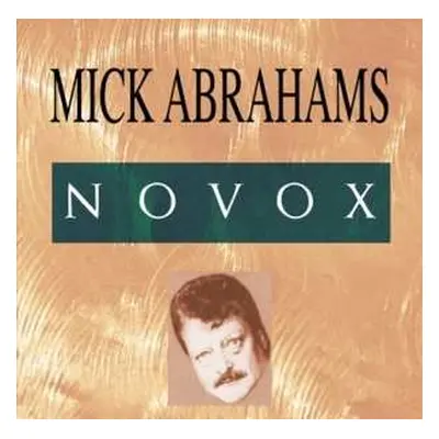 CD Mick Abrahams: Novox