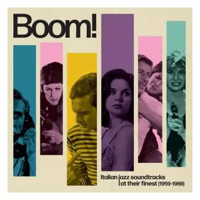 2LP Various: Boom! Italian Jazz Soundtracks At Their Finest (1959-1969)