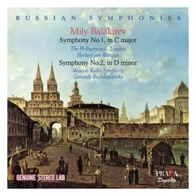 CD Herbert von Karajan: Symphony No. 1 In C Major; Symphony No. 2 in D Minor