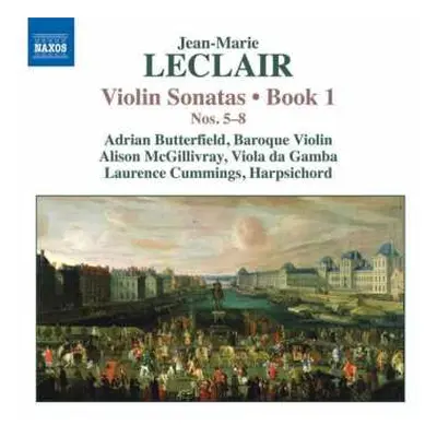 CD Laurence Cummings: Violin Sonatas • Book 1: Nos. 5-8