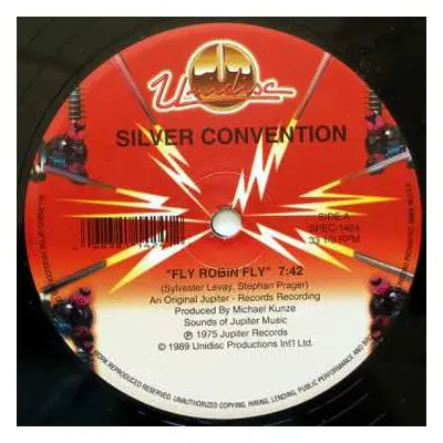 LP Silver Convention: Fly Robin Fly / Lady Bump