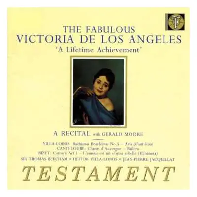 CD Francesco Sacrati: Victoria De Los Angeles - The Fabulous