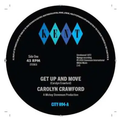 SP Caroline Crawford: Get Up And Move / Sugar Boy