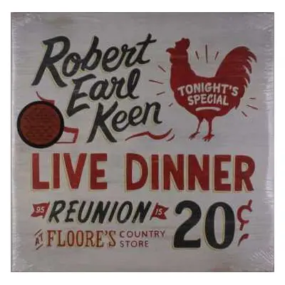 2LP Robert Earl Keen: Live Dinner Reunion