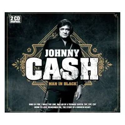 2CD Johnny Cash: The Man In Black