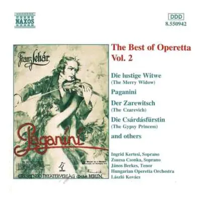 CD Ingrid Kertesi: The Best Of Operetta Vol. 2