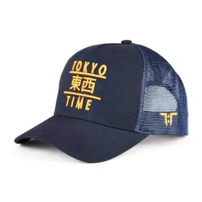 Tokyo Time Unisex Mesh Back Cap: Tt Heritage Gold Logo