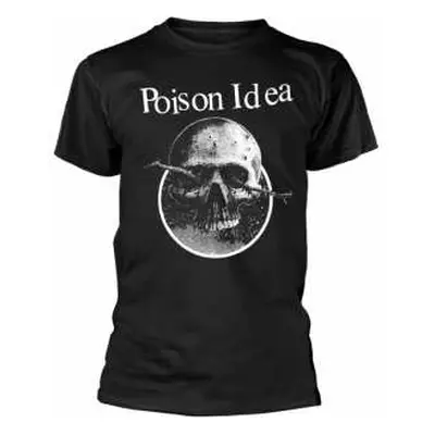 Tričko Skull Logo Poison Idea XXL