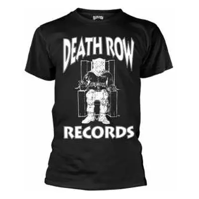 Tričko Og Death Row Logo Death Row Records M