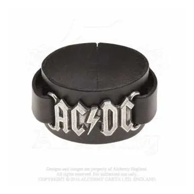 Kožený Náramek Logo Ac/dc